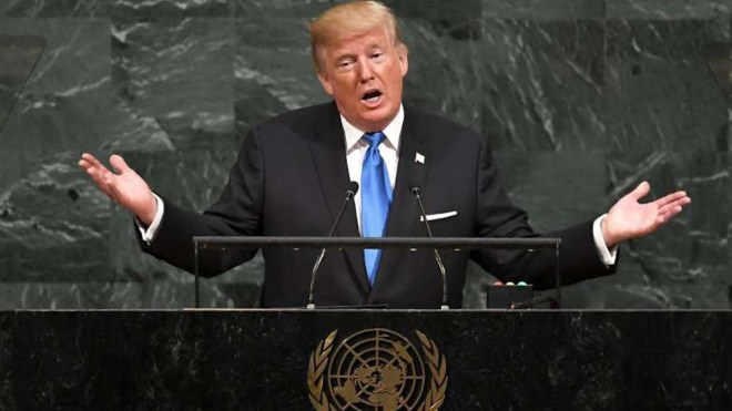 Trump @ UN