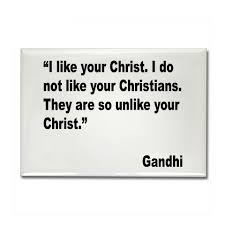 Gandhi:Jesus